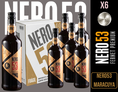 CAJA FERNET NERO 53 MARACUYA