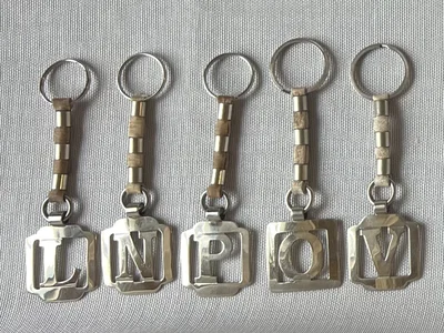 Llaveros de inicial
