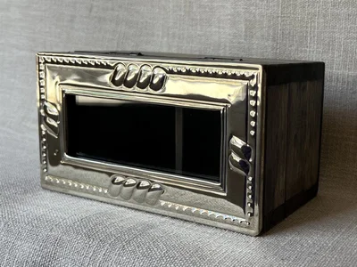 Caja de té (2 divisiones)