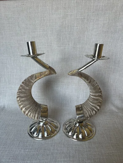 Juego de candelabros
