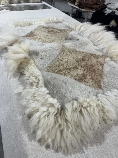 Alfombra de cuero