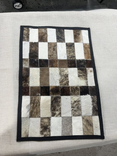 Alfombra de cuero