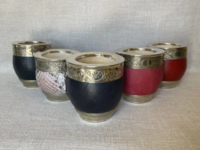 Mate imperial con base alpaca premium