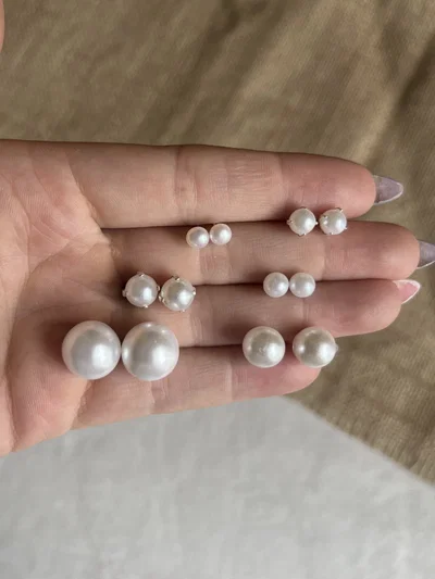 Aros perlas