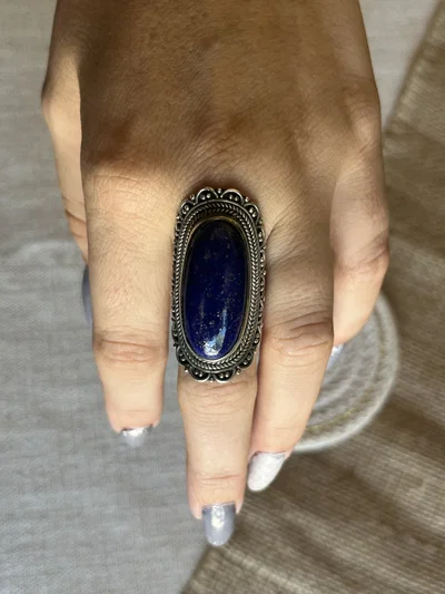 Anillo Importante Laspislázuli