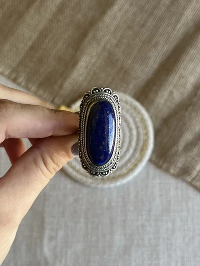 Anillo Importante Laspislázuli