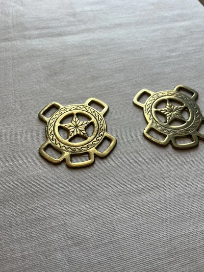 Frentera de bronce para bozal (unidad)