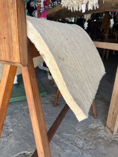 Mandil mezcla blanco