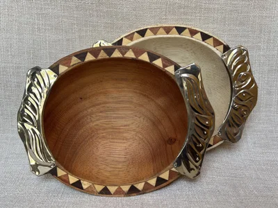 Fuente ovalada (25 cm de largo)