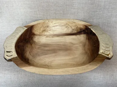 Fuente ovalada (30 cm de largo)