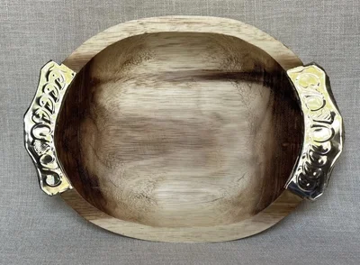 Fuente ovalada (30 cm de largo)