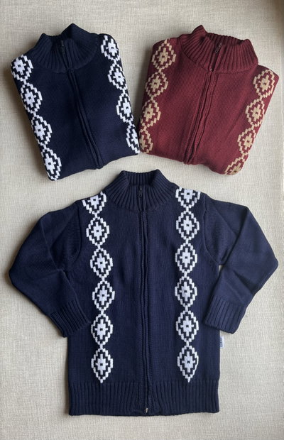 Campera niño con guarda pampa