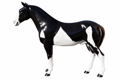 Caballo de fibra de vidrio