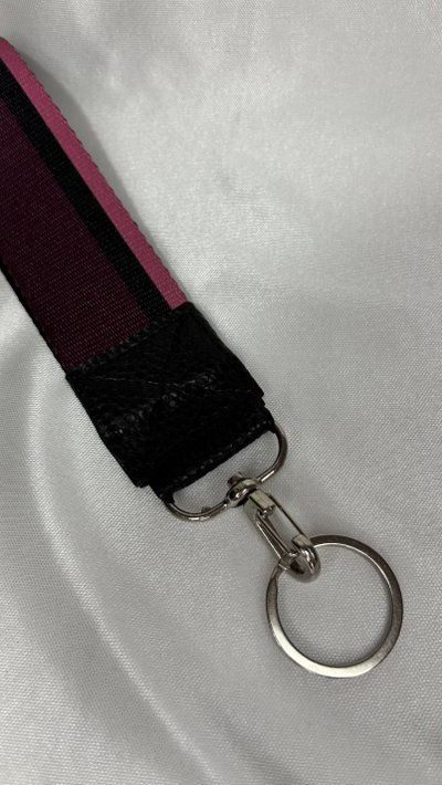 Llavero Tira Simple Bordo