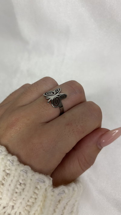 Anillo Mariposa - Acero Quirúrgico