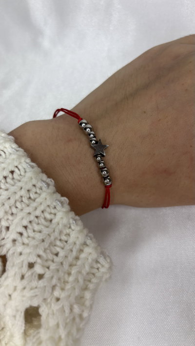 Pulsera Red Star - Hilo
