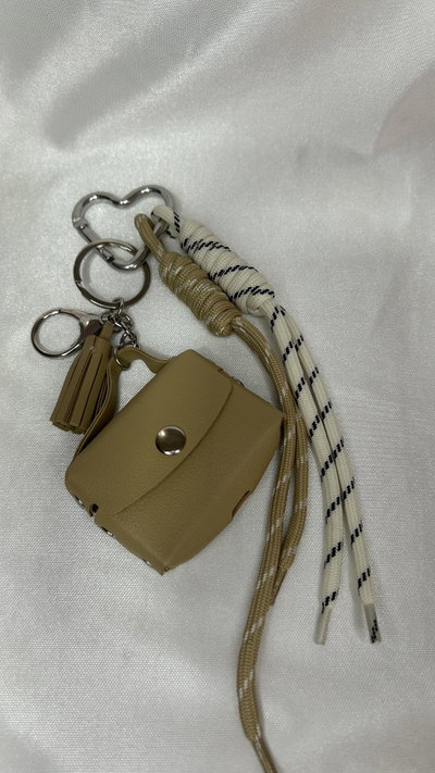 Llavero Cartera Beige
