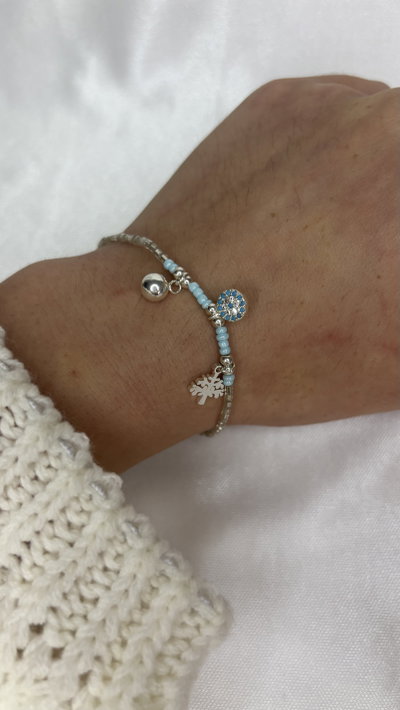 Pulsera Aqua - Elástico 