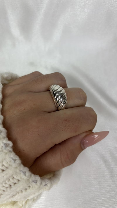 Anillo Duna - Plata 925