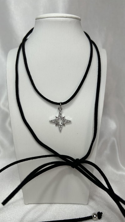Choker Estrella - Gamuza 