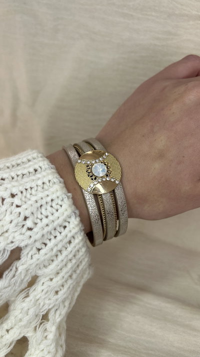 Pulsera Vita Halo Dorada - Linea Vita 
