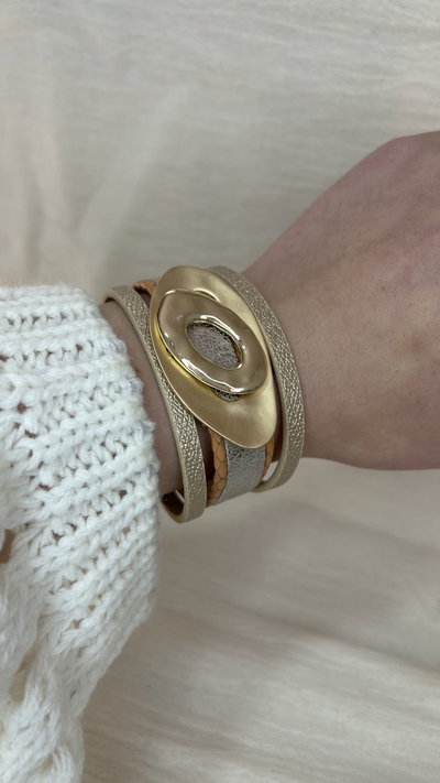 Pulsera Vita Órbita Dorada - Linea Vita  