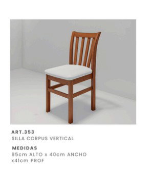 SILLA CORPUS VERTICAL