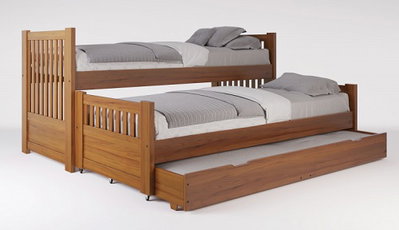 CAMA TRIPLE MEDITERRANEO CON CARRO