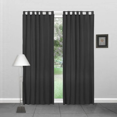 CORTINA TROPICAL LISO LARGA 210 CM