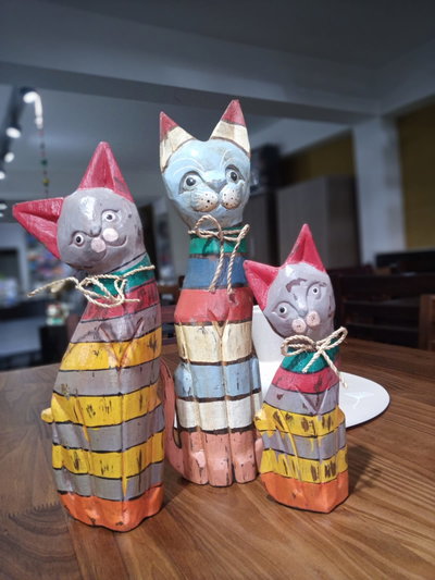 SET X TRES GATOS RAYADOS