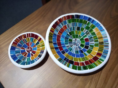 CENTRO DE MESA MULTICOLOR