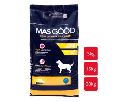 MASGOOD PREMIUM Perro Adulto R. MyG