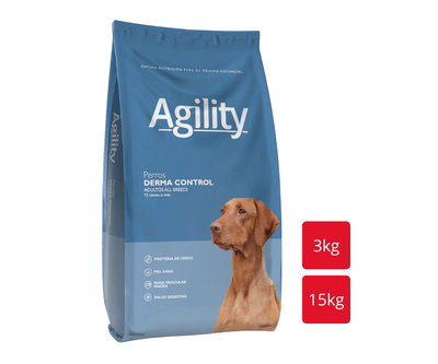AGILITY Perro Adulto Dermacontrol