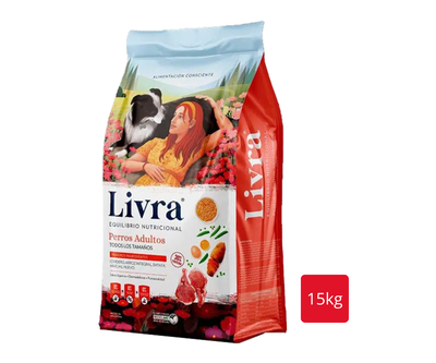 LIVRA Perro Adulto Cordero 