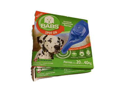 PIPETA P/PERROS 20 A 40KG