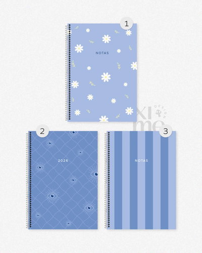 Línea Azul - Cuaderno A4
