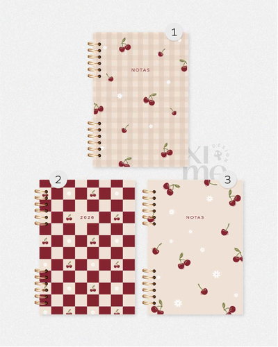 Línea Cherry - Cuaderno A4