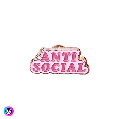 Pin "ANTI SOCIAL"