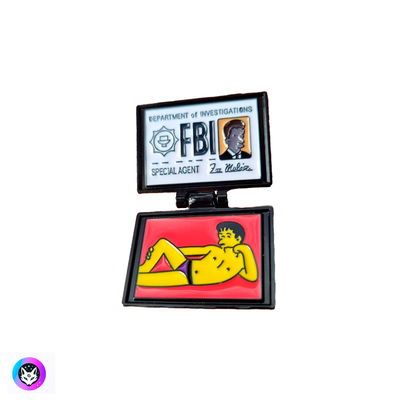 Pin "FBI MULDER" Los Simpson