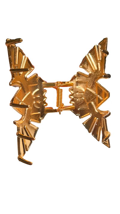 Gancho de pelo "TRIFUERZA" Zelda (METAL)