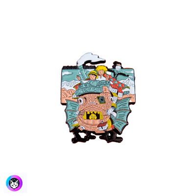 Pin "CASTILLO AMBULANTE" Ghibli