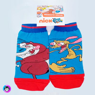 Media corta "REN Y STIMPY" Nickelodeon - Licencia oficial
