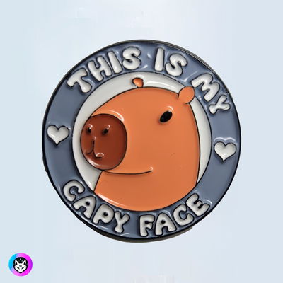 Pin "CAPY FACE"