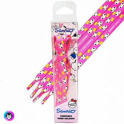 Cordón de zapatillas "MY MELODY" Sanrio - Licencia oficial
