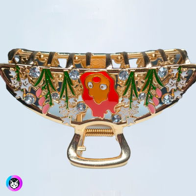 Gancho de pelo "CALCIFER 1" Castillo ambulante (METAL)