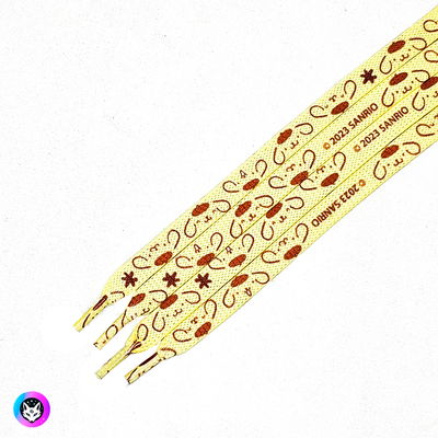 Cordón de zapatillas "POMPOMPURIN" Sanrio - Licencia oficial