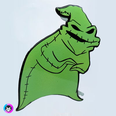 Gancho de pelo "OOGIE BOOGIE"  (PLASTICO) (BRILLA EN LA OSCURIDAD)