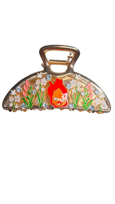 Gancho de pelo "CALCIFER 1" Castillo ambulante (METAL)