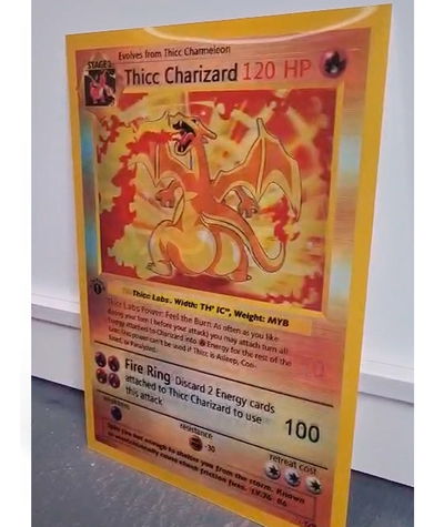 Poster Lenticular A3 "Pokémon Culón"