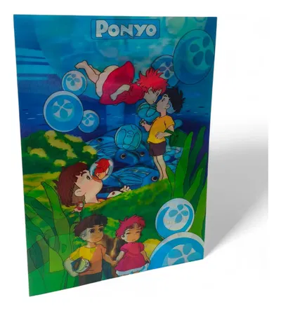 Poster lenticular A3  "PONYO"